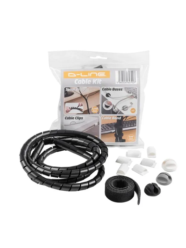 D-LINE Accessory Pack for Cable Black