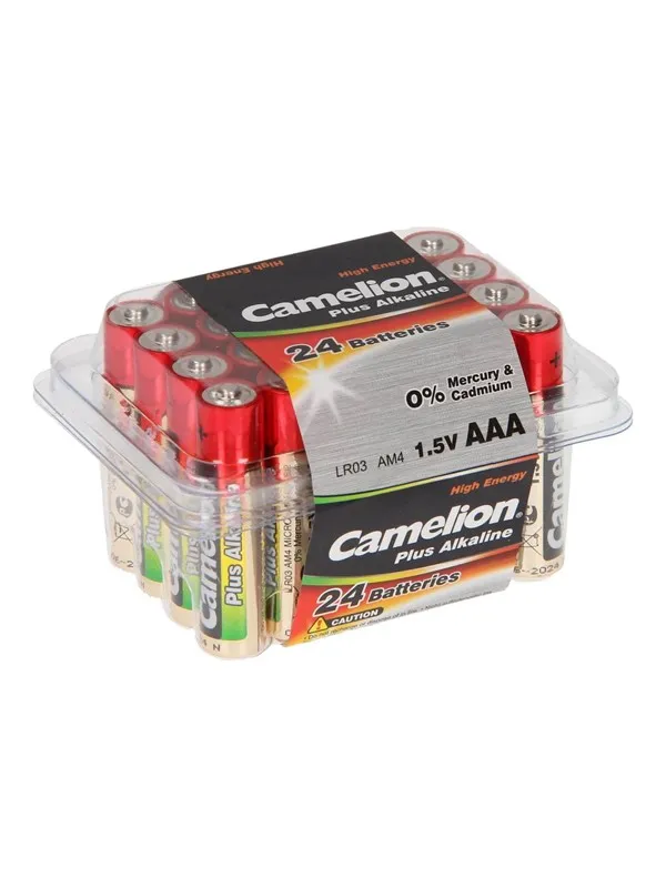 Battery Sales Europe - Camelion Plus Battery Alkaline AAA/LR03 24pcs.