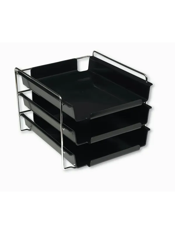 Bantex Vision Brevkurver Cash & Carry 3-Pakning, Svart