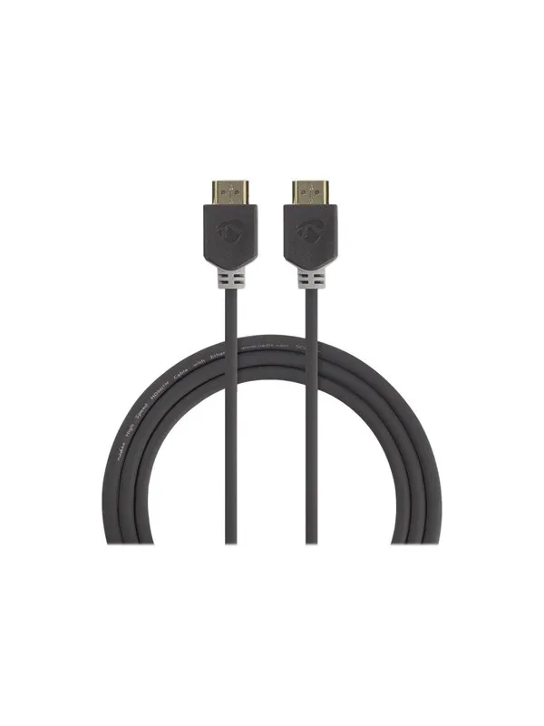 Nedis HDMI cable with Ethernet - 10 m
