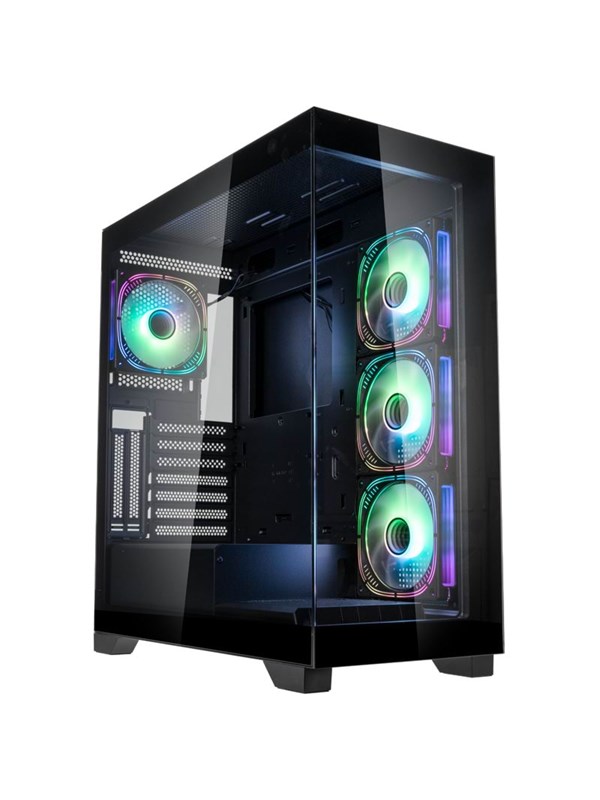 Kolink Unity Peak ARGB - Black - Kabinett - Miditower - Svart