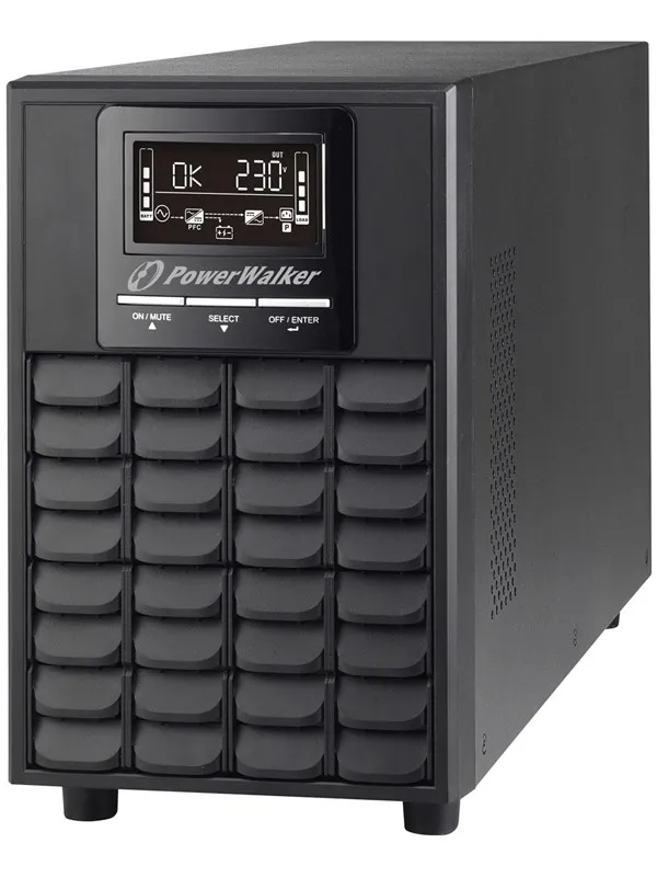 BlueWalker 10122108 - PowerWalker VFI CG PF1 - 1000VA/1000W - On-Line UPS