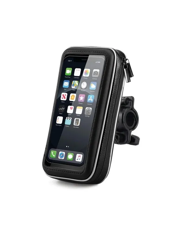 Wozinsky phone holder for bike motorcycle scooter black (WBHBK7)