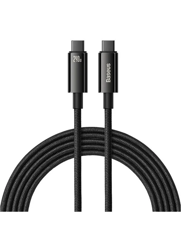 Baseus USB-C to USB-C cable  Tungsten Gold 240W 3m