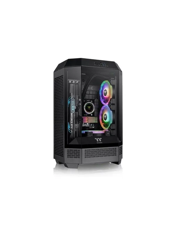 Thermaltake The Tower 300 - Kabinett - Tower - Svart