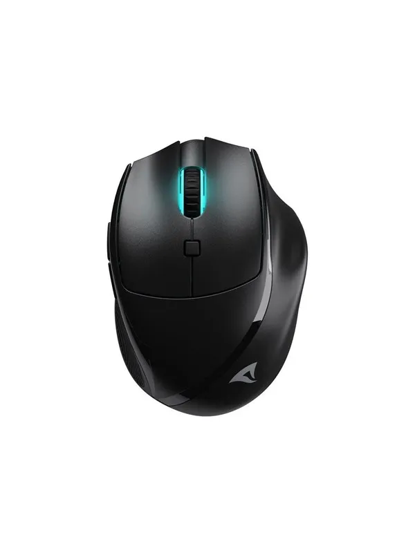 Sharkoon OfficePal M25W - mouse - 2.4 GHz USB - black - Mus - Optisk - 6 - Svart