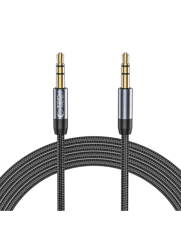 Tech-Protect UltraBoost Mini Jack 3.5mm / 3.5mm Mini Jack 1.5m Cable - Black