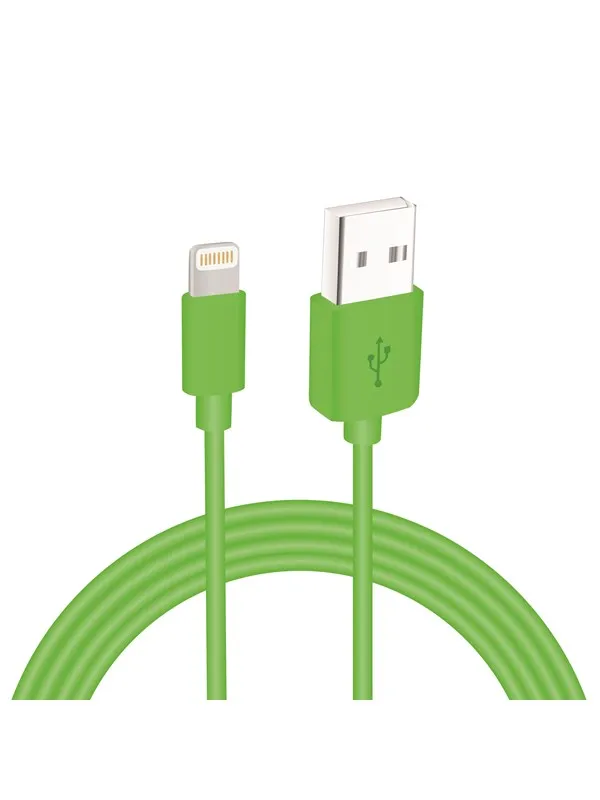 Sinox Lightning Cable with original Apple™ chip - 2m - Green