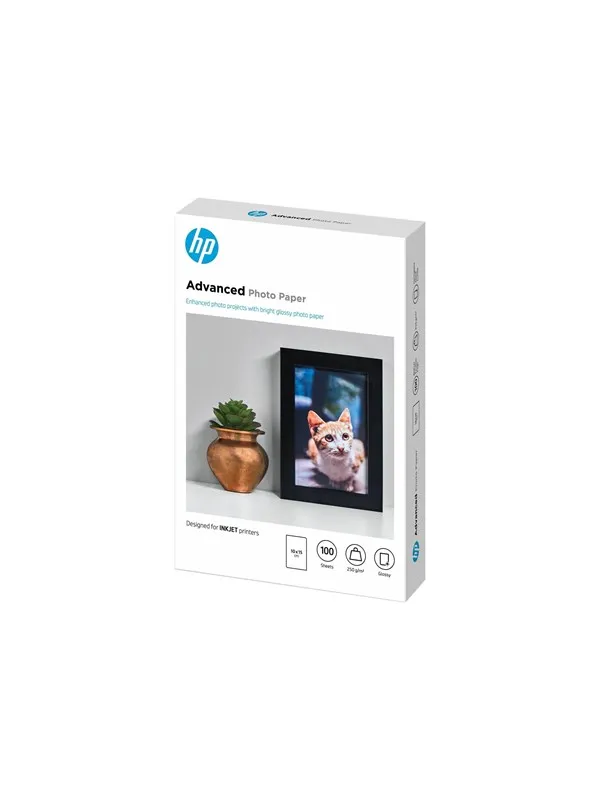 HP Advanced Glossy Photo Paper 250g/m2 100 sheets