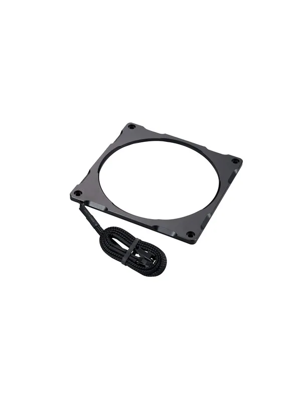 Phanteks Halos Lux RGB LED Fan Frame - 140mm - Svart med RGB LED-lys
