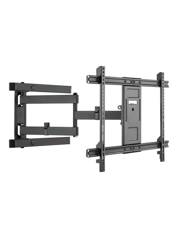 Gembird WM-80ST-05 mounting kit - for LCD TV - full motion - black - Max 50 kg - recommended for 80"