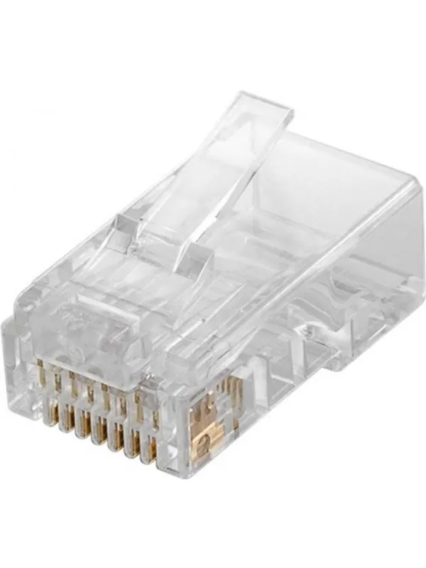 Pro RJ45 plug CAT 5e UTP unshielded - for round cable
