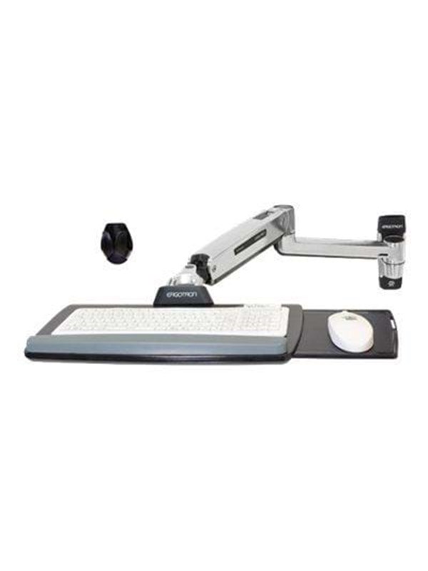Ergotron LX Sit-Stand Wall Mount Keyboard Arm - Max 2.2 kg - recommended for