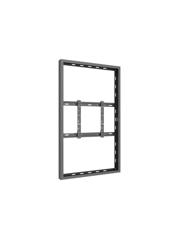 Multibrackets M Pro Series - enclosure - low profile - for digital signage LCD panel - medium - black - Max 25 kg - recommended for 55"