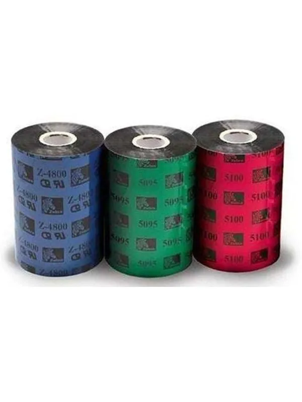 Zebra TT RIBBON 89MM 450M - Fargebånd refill (termisk overføring) Svart