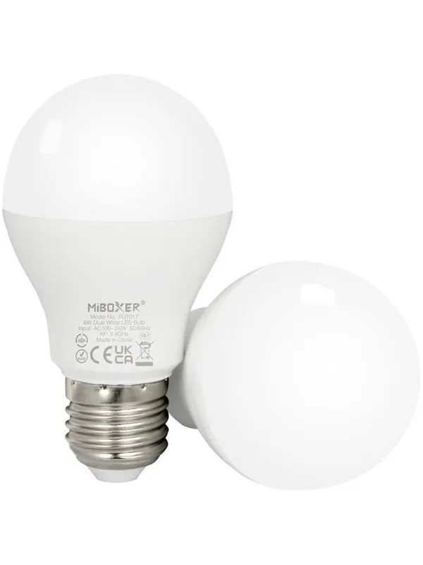 Miboxer LED Pære E27 - 6W - CCT
