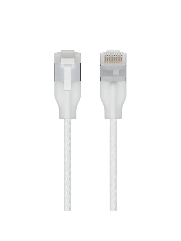 Ubiquiti UniFi Premium Patch Cable 30cm White - Hvit - 0.3m