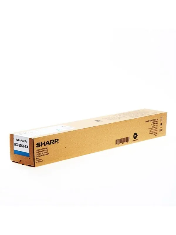 Sharp MX-60GTCA - cyan - original - tonerpatron