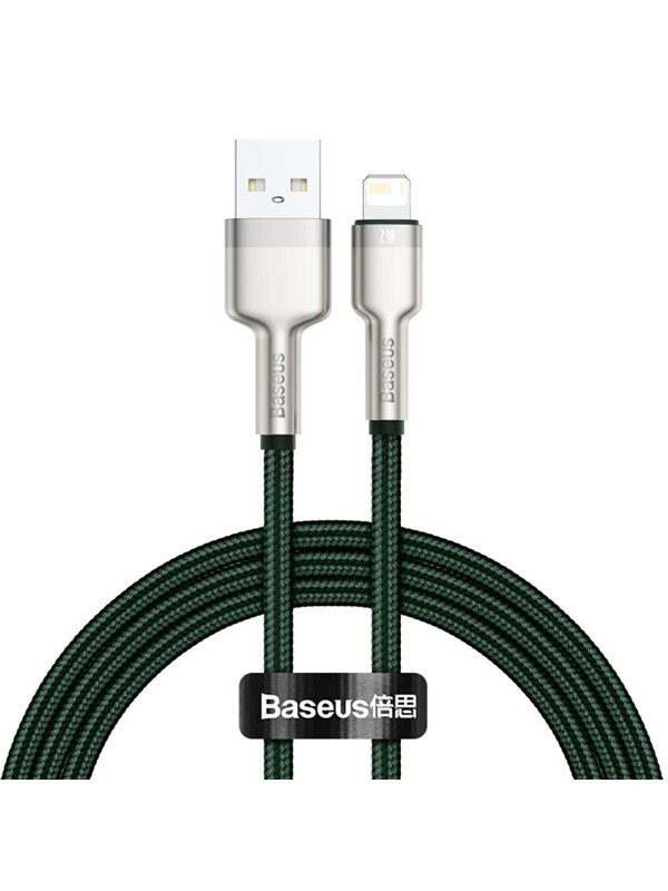Baseus USB cable for Lightning  Cafule 2.4A 1m (green)