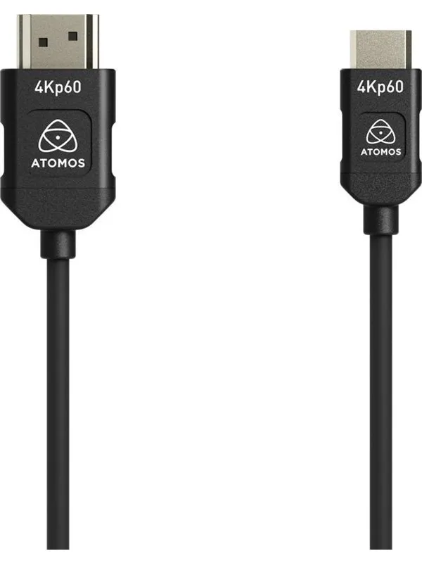 Atomos 4K60P HDMI Silicon Cable - Micro HDMI to Full-HDMI 45cm