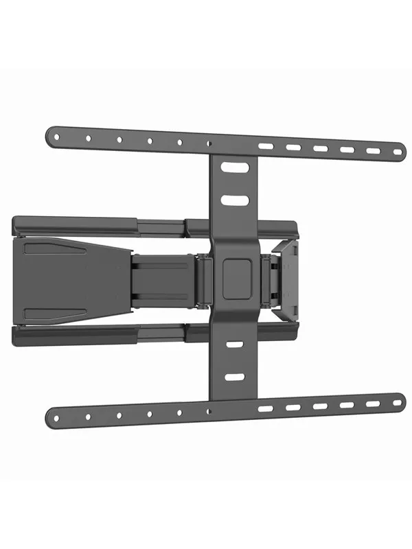 Gembird mounting kit - for TV - full motion - fine texture black - Max 50 kg - recommended for 90"
