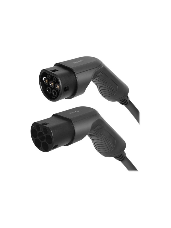 Deltaco e-Charge charging cable 10 m Black