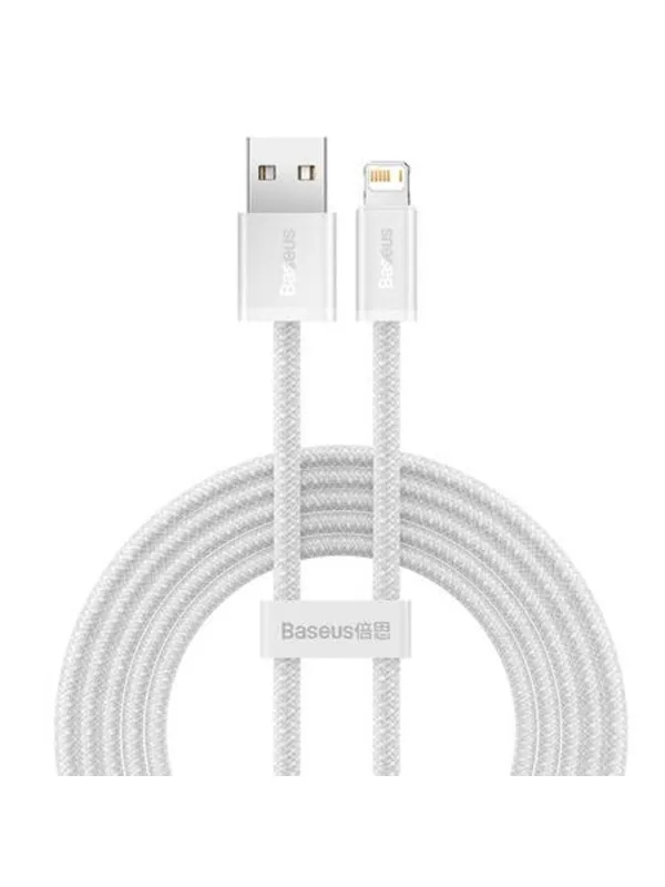 Baseus Dynamic cable USB to Lightning 2.4A 2m (White)
