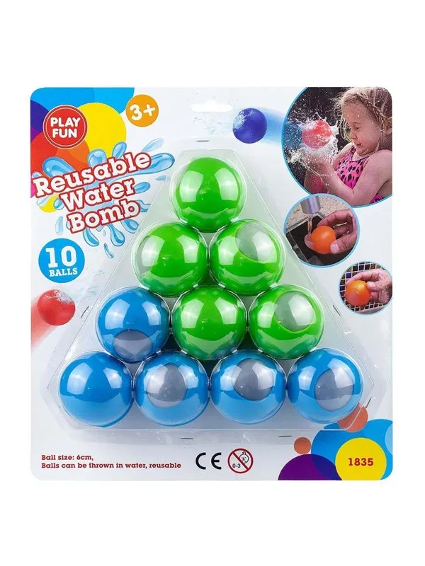 Playfun Reusable Water Balls 10 pcs.