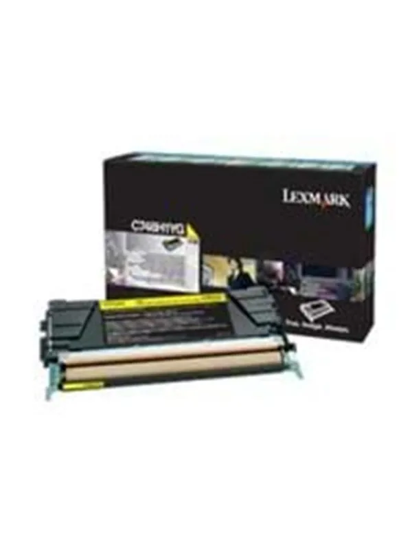 Lexmark Yelolows toner cartridge - Laser toner Yellow