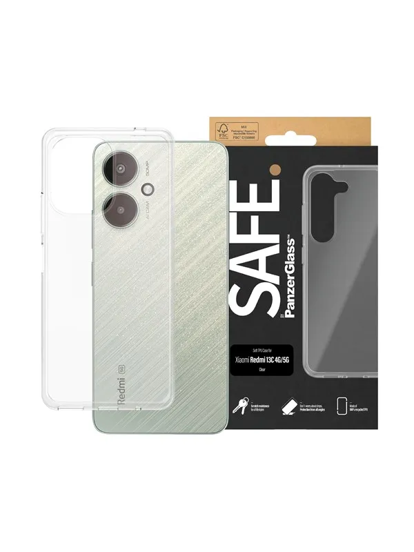 SAFE by PanzerGlass TPU Case for Xiaomi Redmi 13C