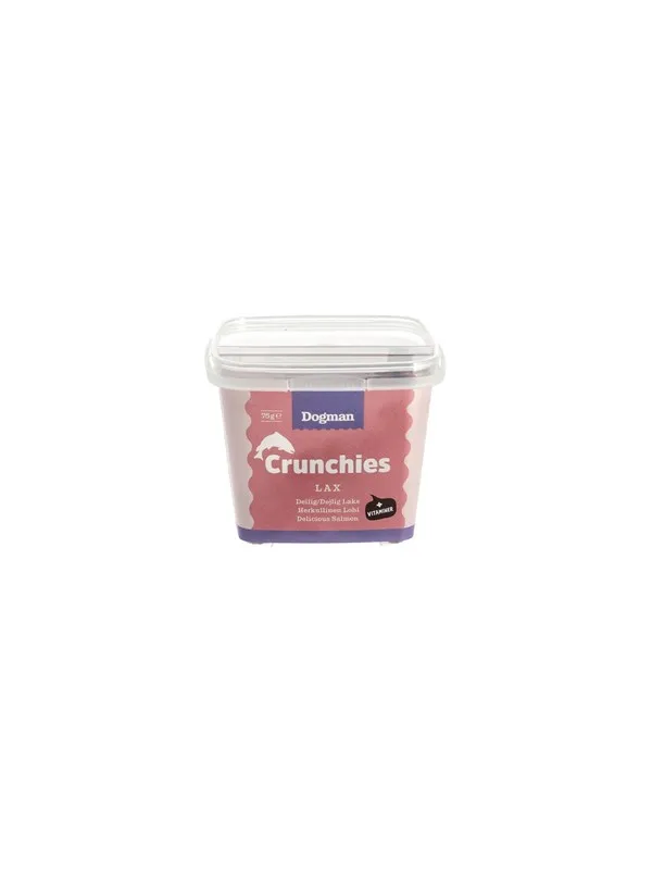Dogman Crunchies laks 75g