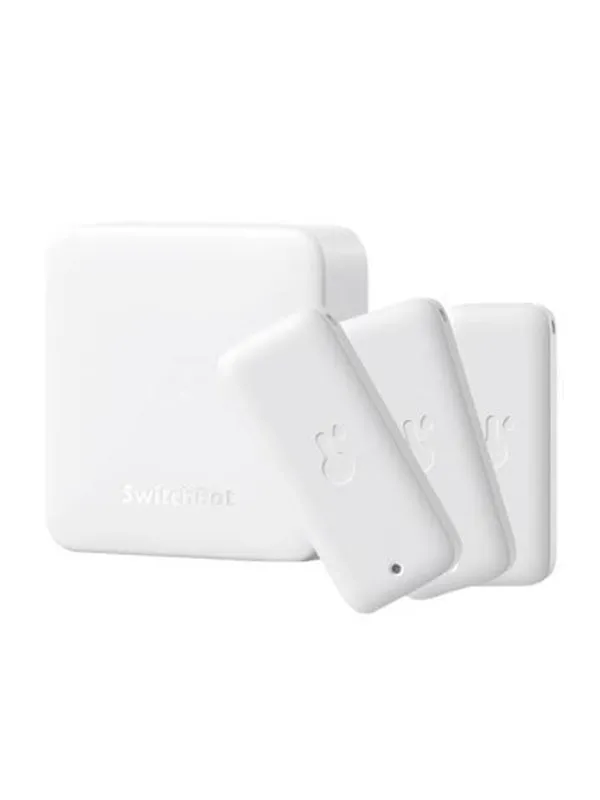 SwitchBot Set Smart remote control Hub + 3x Thermo-Hygrometer  Hub Mini