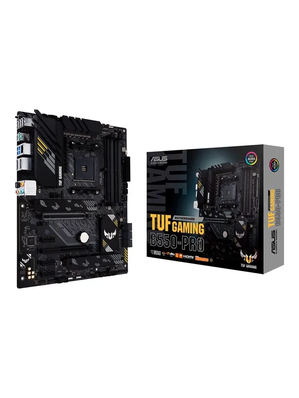ASUS TUF GAMING B550-PRO Hovedkort - AMD B550 - AMD AM4 socket - DDR4 RAM - ATX