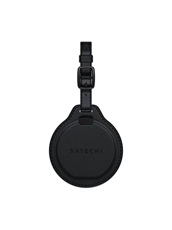Satechi Vegan-Leather FindAll Luggage Tag - Black