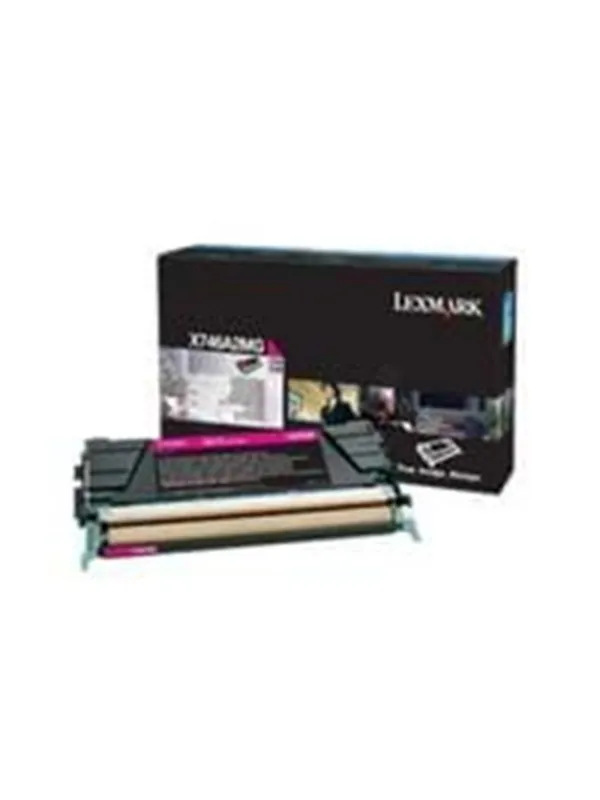 Lexmark X746A3MG - Laser toner Rød