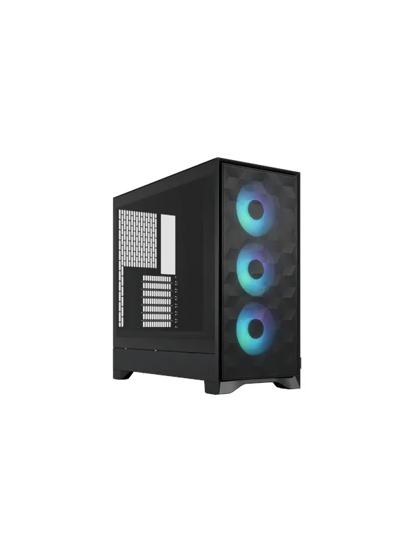 Fractal Design Pop 2 Air Black TG RGB - Kabinett - Miditower - Svart
