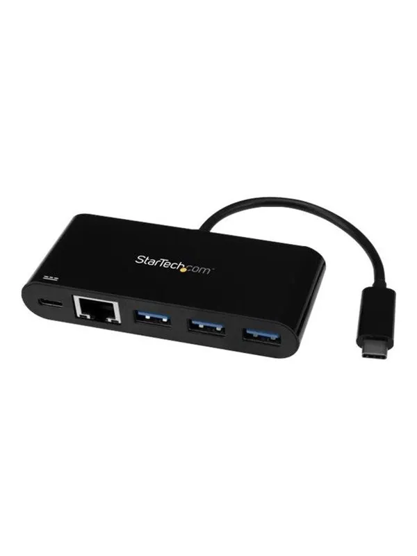 StarTech.com USB 3.0 Hub 3-port USB-hub - 3 porter - Svart
