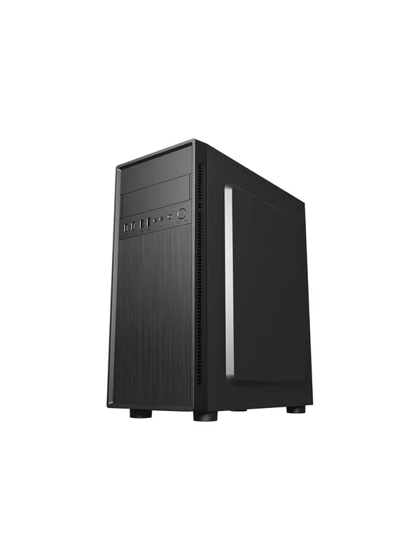 Gembird Fornax 160 - tower - ATX - Kabinett - Tower - Svart