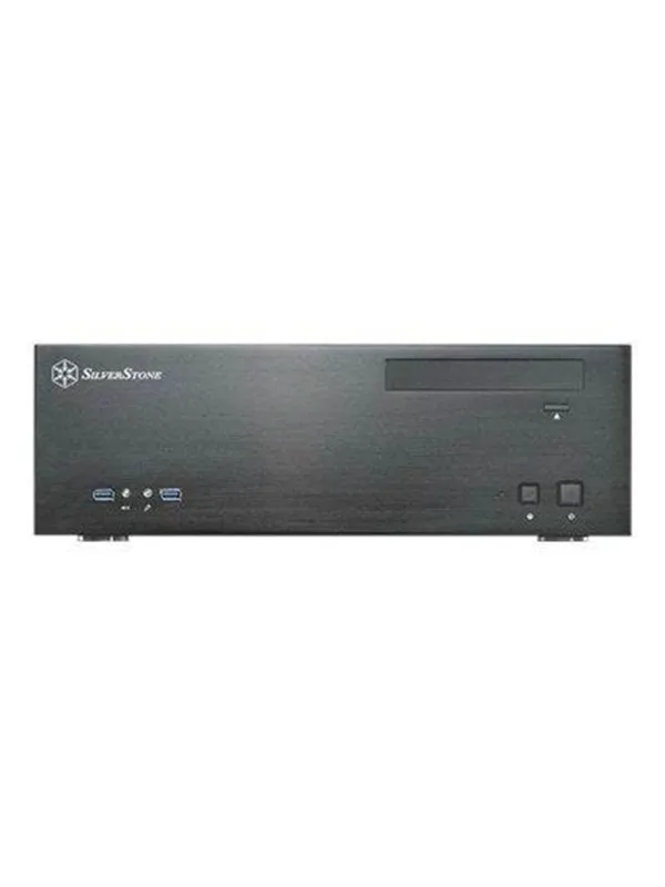 SilverStone Grandia GD04 - Kabinett - Desktop - Svart