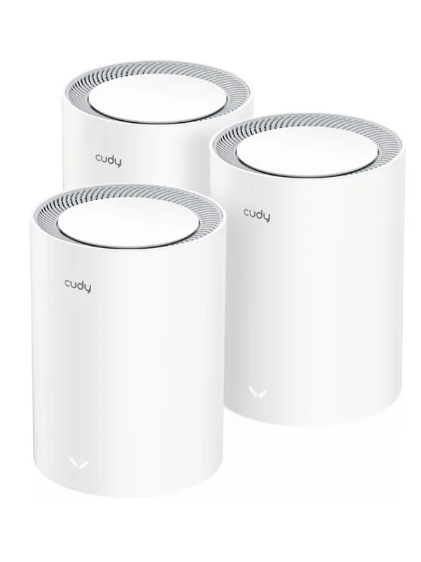 Cudy BE3600 Gigabit Mesh Wi-Fi 7 System (3-Pack) - Mesh router 802.11a/b/g/n/ac/ax/be (Wi-Fi 7)