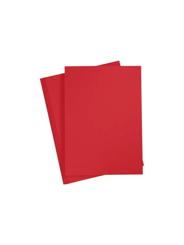 Creativ Company Cardboard - A4 - 20 sheets - Christmas Red
