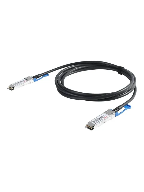 DIGITUS 100GBase-CR4 direct attach cable - 3 m - Svart - 3m