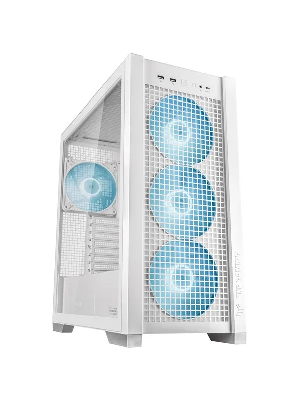 ASUS TUF Gaming GT302 - Kabinett - Tower - Hvit