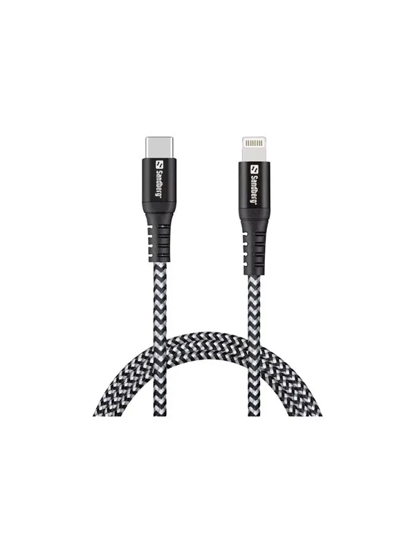 Sandberg Survivor USB-C to Lightning Cable - 1m