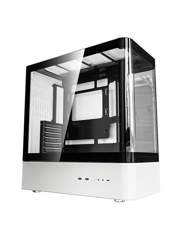 Darkflash HM1 Computer Case - Kabinett - Hvit