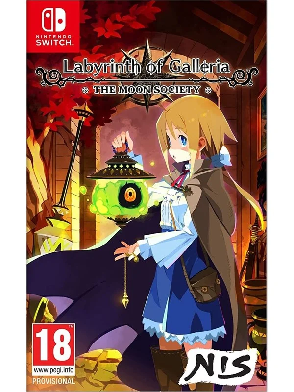 Labyrinth of Galleria: The Moon Society (Standard Edition) - Nintendo Switch - RPG