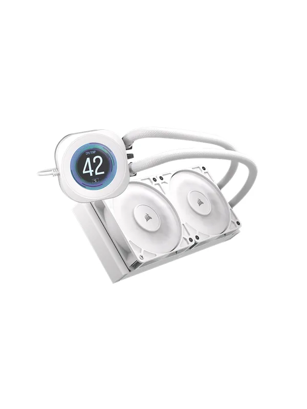 Corsair NAUTILUS 240 LCD White - CPU Vannkjøling - Max 36 dBA
