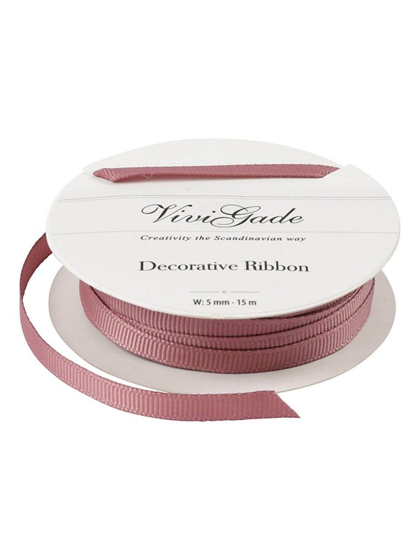 Creativ Company - Decoration Ribbon Pink 15m