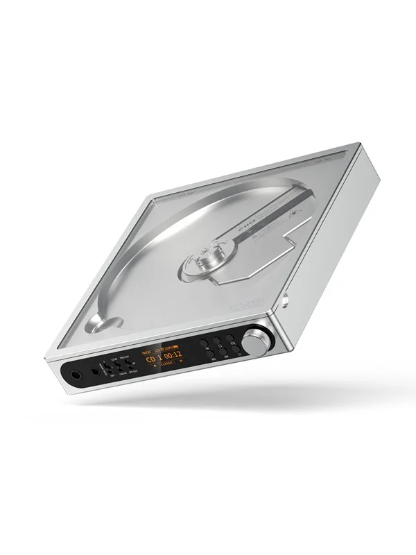 FiiO DM15 R2R - Portable CD Player - 24-Bit R2R DAC - Bluetooth - Silver