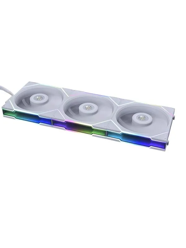 Lian Li UNI FAN TL 120 (3-pack) - Kabinettvifte - 120mm - Hvit med RGB-lys - 33 dBA